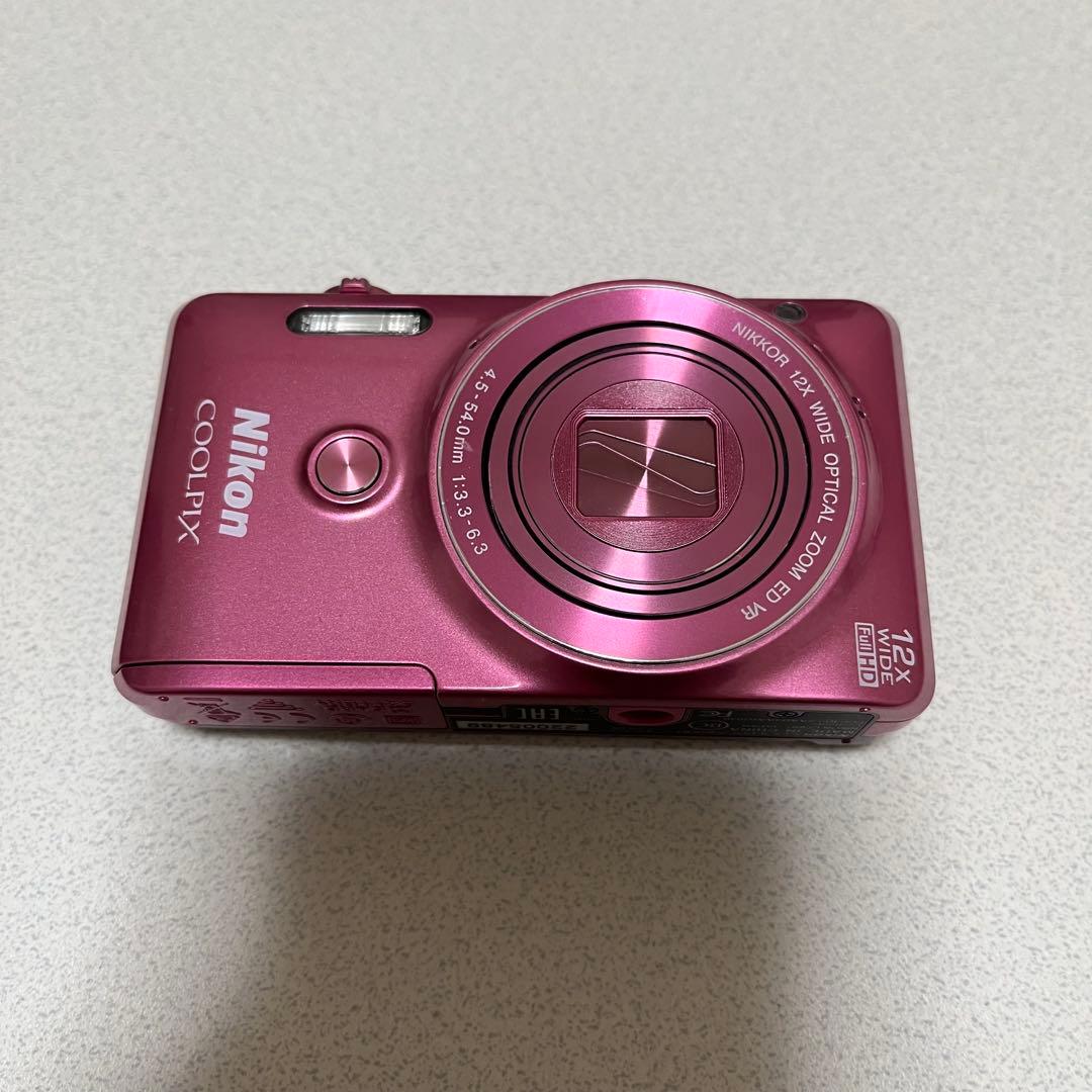 【トリス】Nikon COOLPIX ピンク コンパクトデジタルカメラ