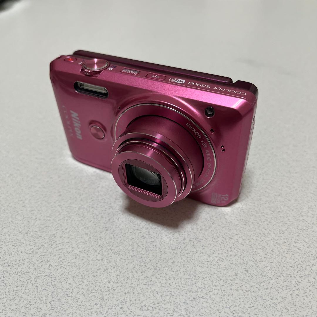 【トリス】Nikon COOLPIX ピンク コンパクトデジタルカメラ