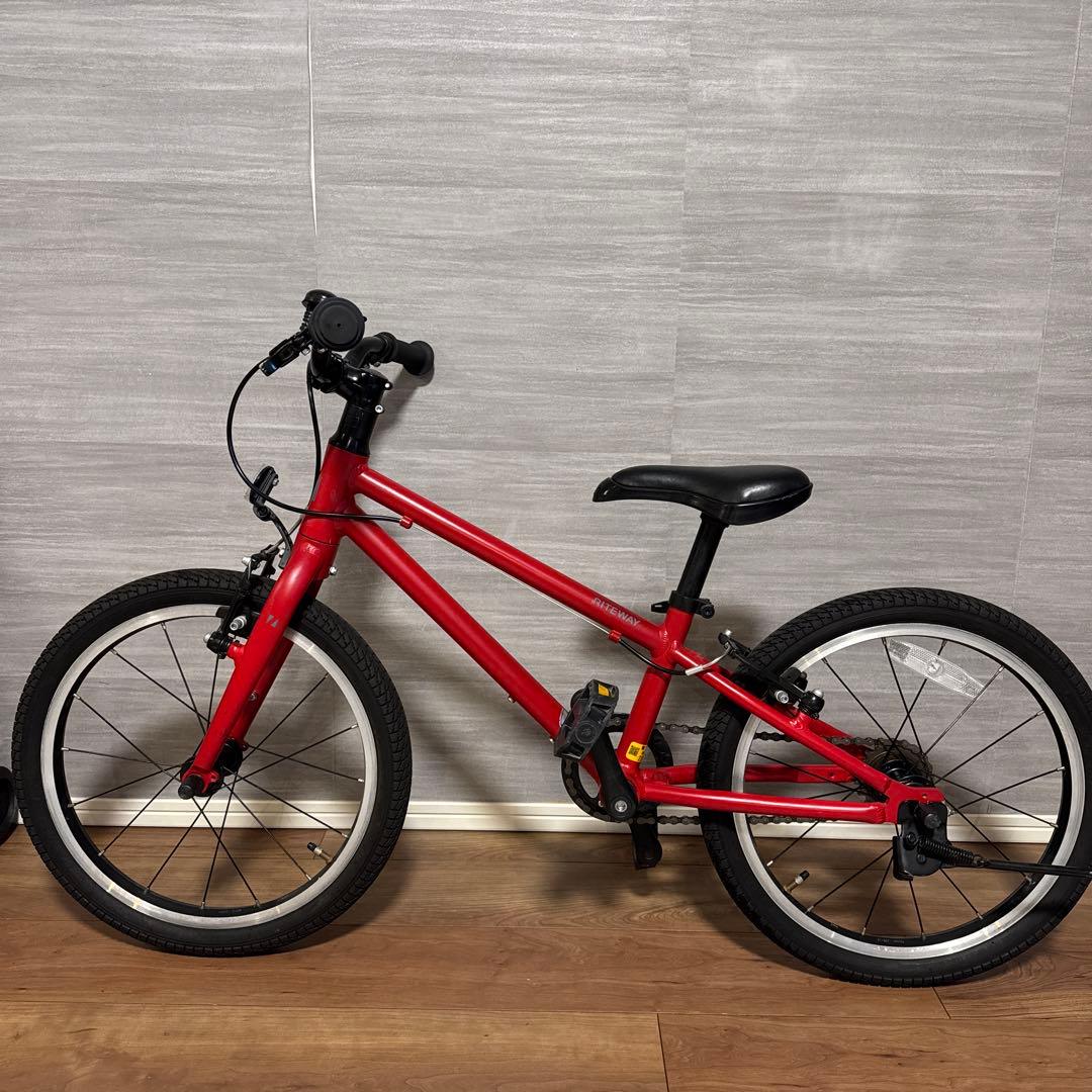 ［手渡し限定　都内】RITEWAY ZIT18 レッド キッズバイク18インチ