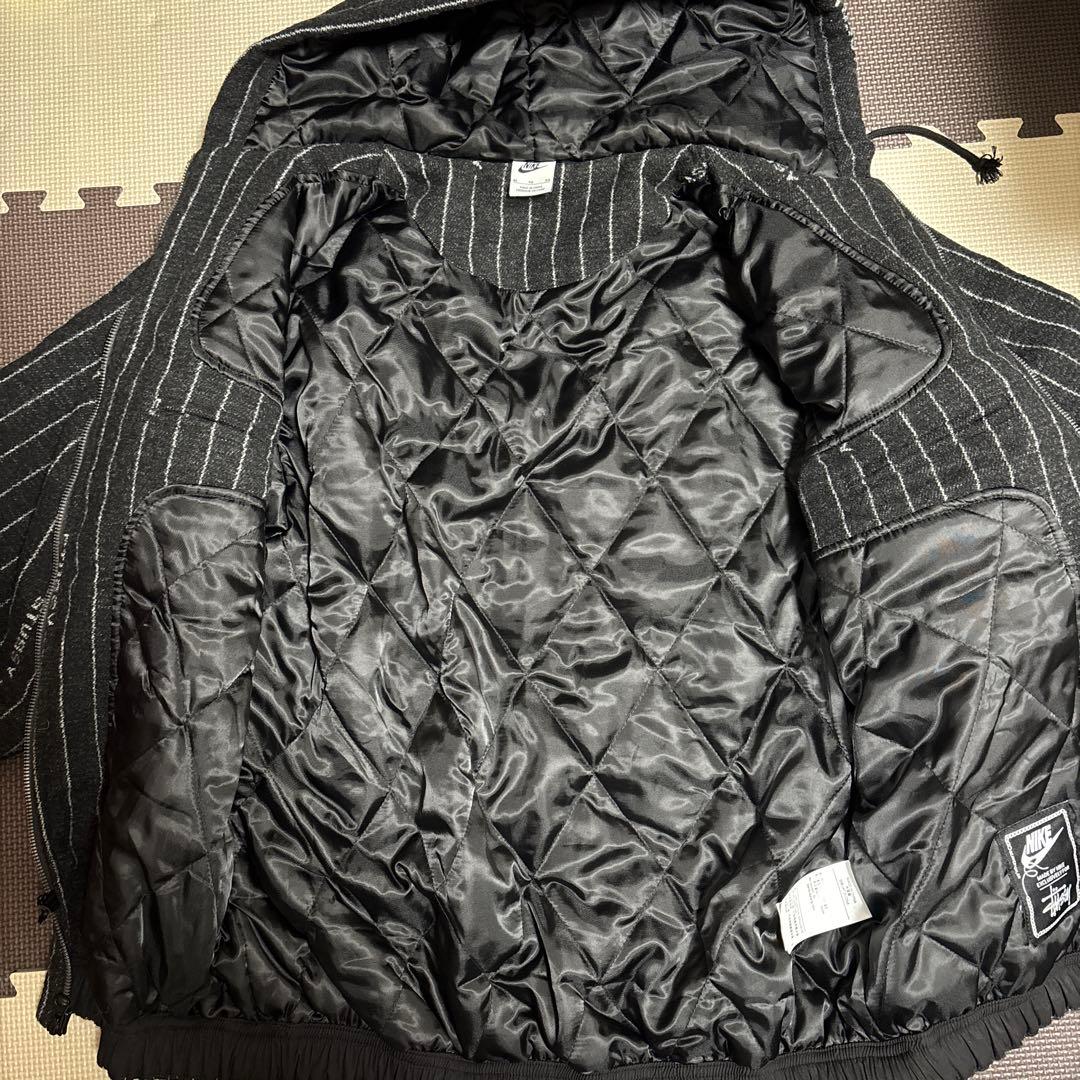 【訳アリ】Stussy x Nike Striped Wool Jacket