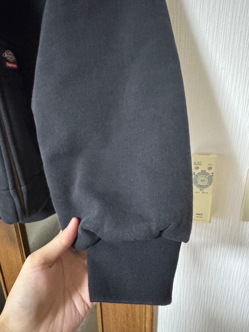 Supreme x Dickies Quilted Zip Up ブラック