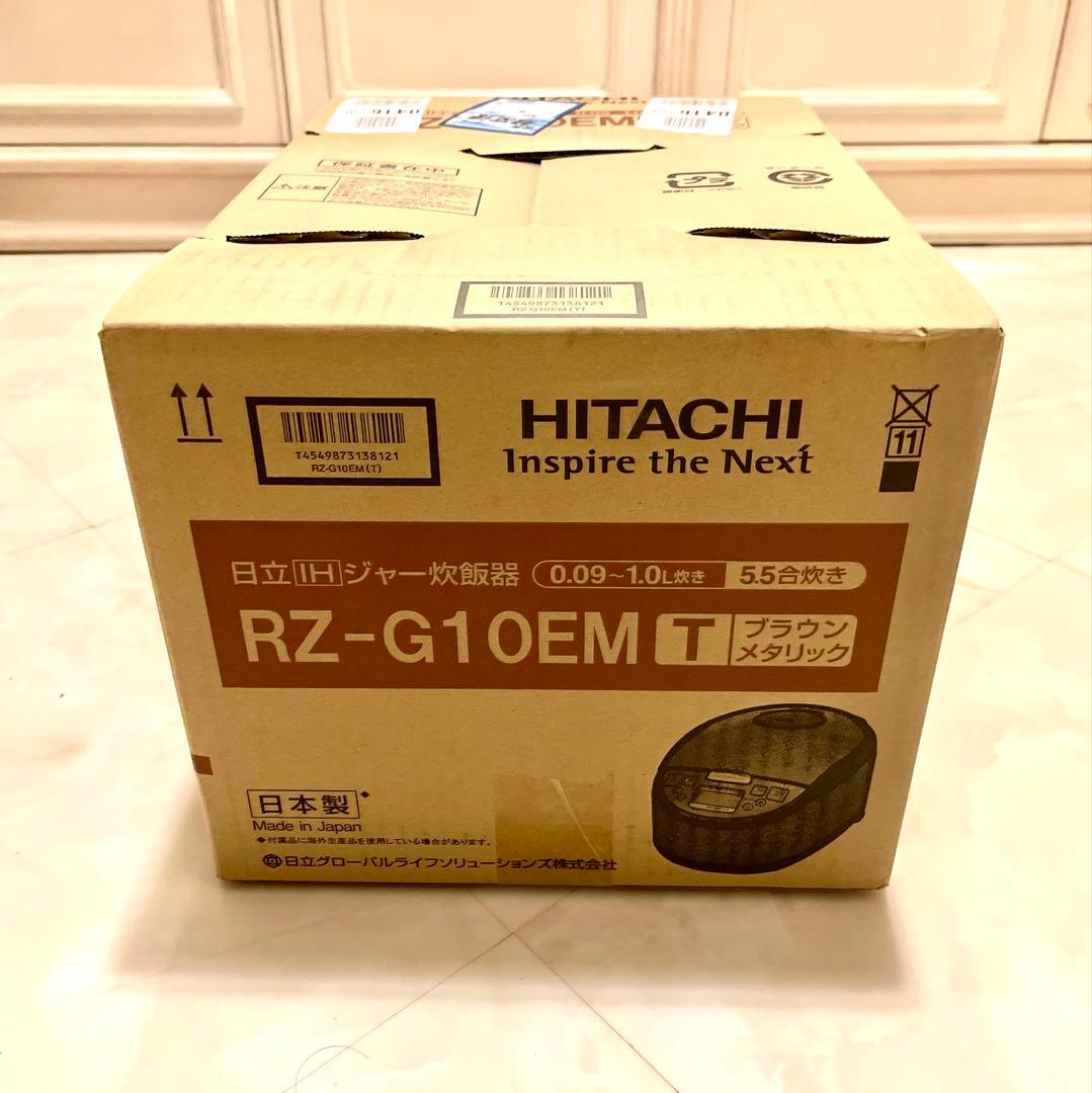 日立HITACHI 圧力IHジャー炊飯器 RZ-G10EM T 5.5合