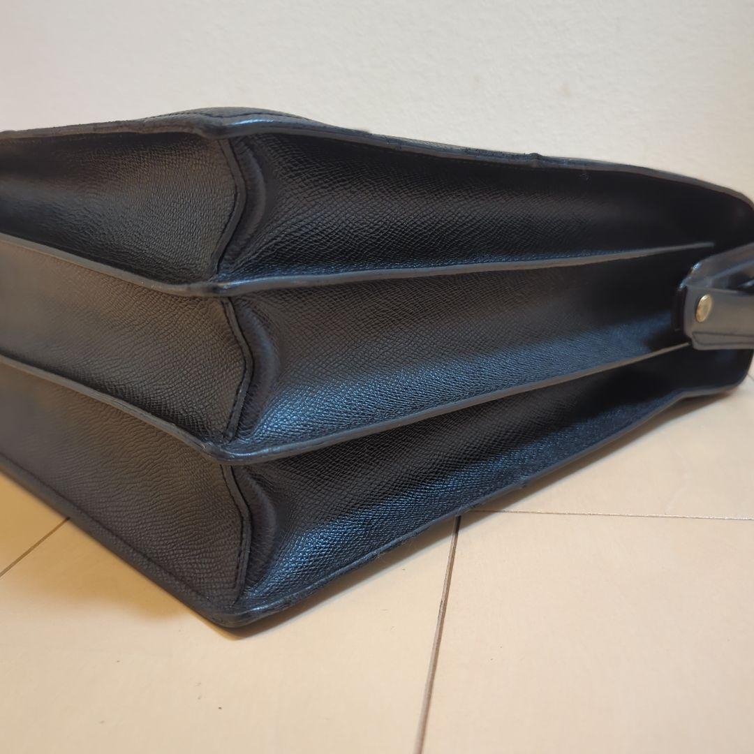 LE TANNEUR ルタヌア ダレスバッグ ブリーフケース シボ革　鍵付