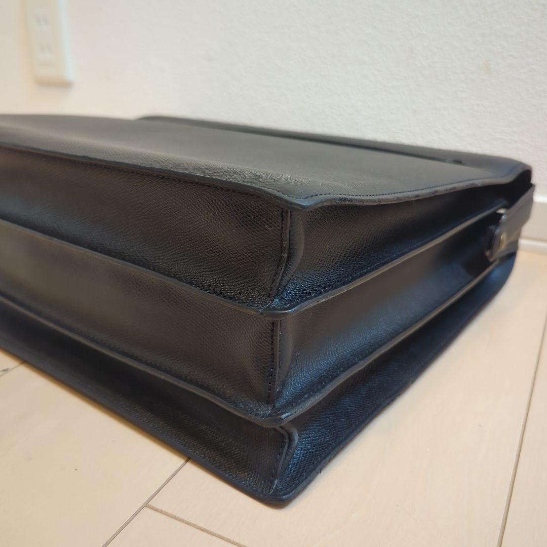 LE TANNEUR ルタヌア ダレスバッグ ブリーフケース シボ革　鍵付