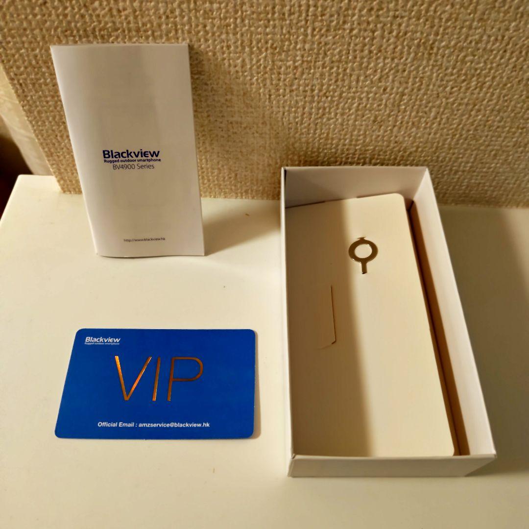 SIMフリースマホ Blackview BV4900 タフネススマホ