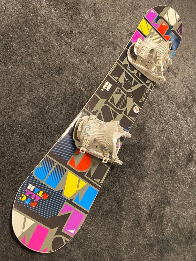 スノーボード ビンディング　（Flow）セット　138cm