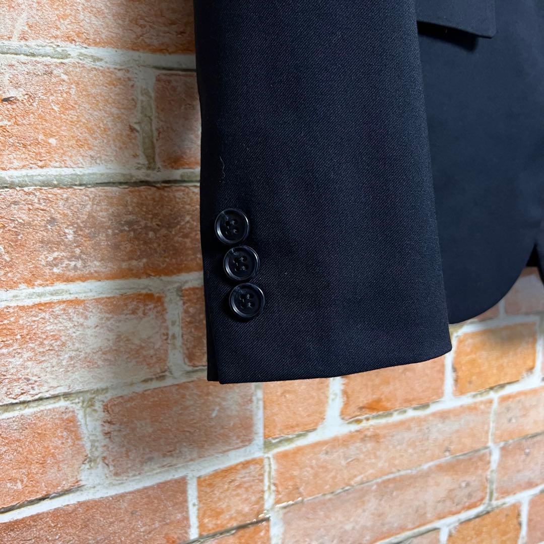 [未使用級]ザスーツカンパニー　現行モデル　洗える　パンツスーツセットアップ　紺