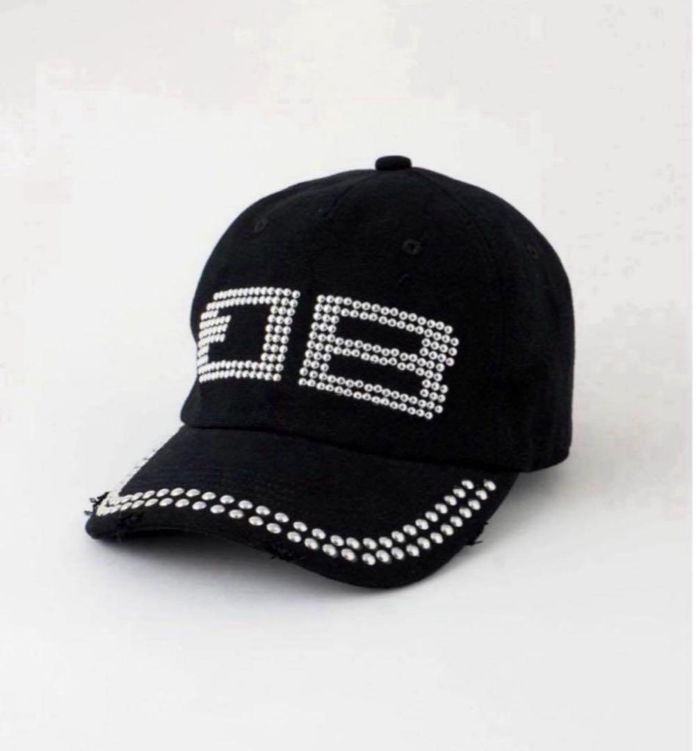 BEEDEN STUDS DAMAGE CAP 黒 ブラック