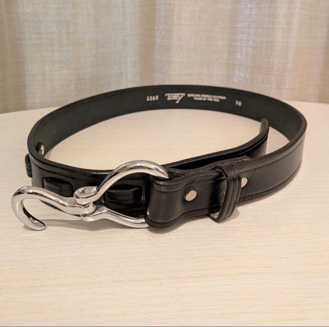 TORY LEATHER/トリーレザーベルト/30ブラック