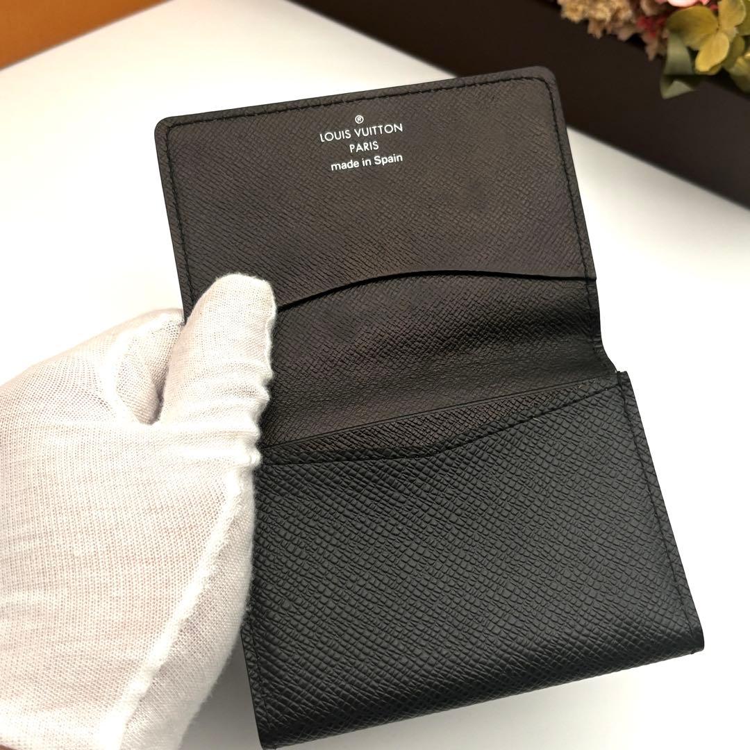 DF様　ルイヴィトン タイガ アンヴェロップ カルト カード 名刺入れ 黒