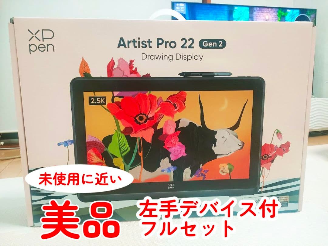 XP-PEN Artist Pro 22 (Gen2) 2.5K 液晶タブレット