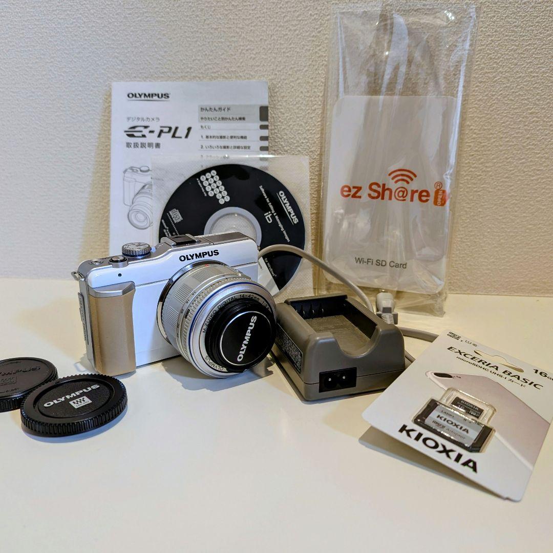 ❤️スマホへ転送❤️オリンパス PL1s ミラーレスカメラ