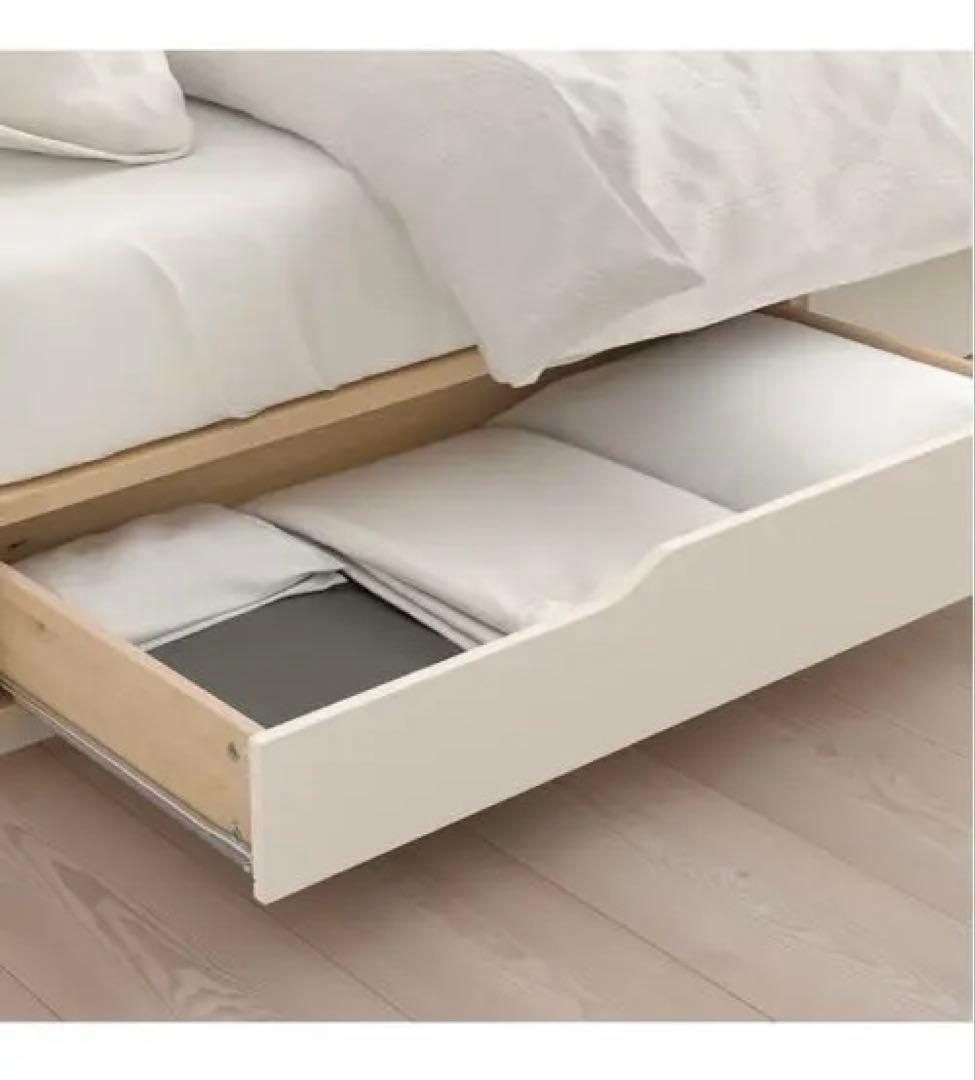 IKEA マンダール　ダブルサイズ　ベッドフレーム　140×200