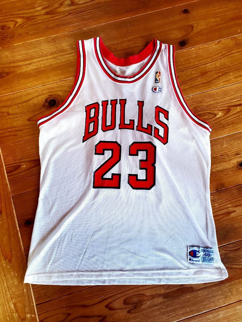 入手困難 90s USA製 Champion ジョーダン ブルズ23 ホーム