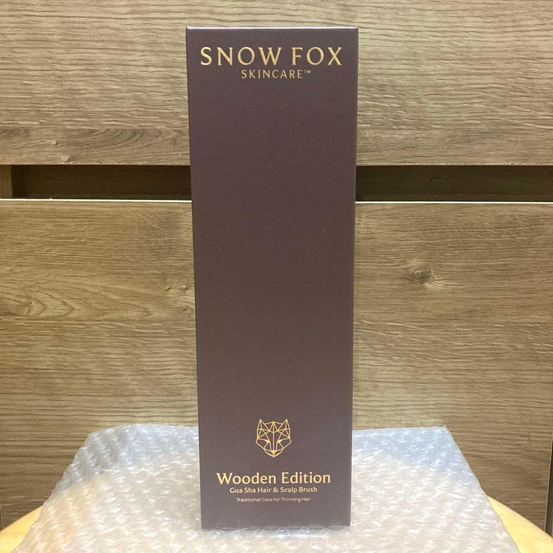 新品未使用　 FOX プレミアムFOXカッサウッドヘアブラシ箱有り