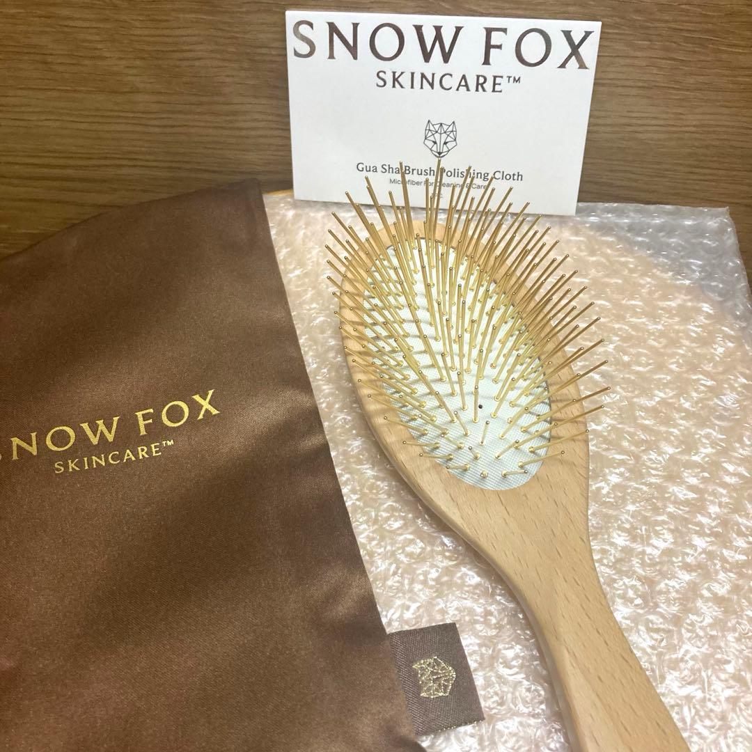 新品未使用　 FOX プレミアムFOXカッサウッドヘアブラシ箱有り