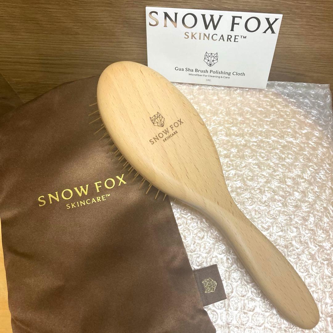 新品未使用　 FOX プレミアムFOXカッサウッドヘアブラシ箱有り