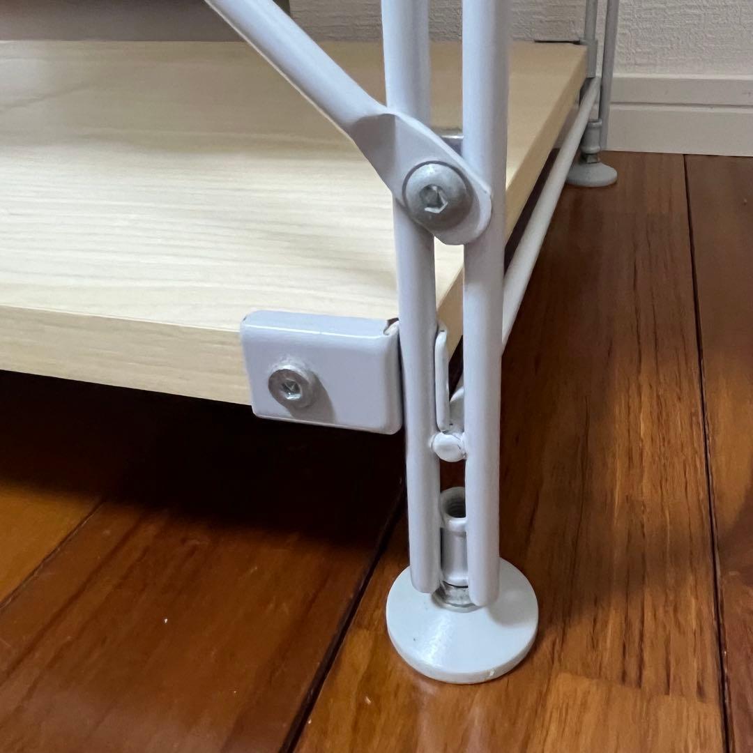 【無印良品】スチールユニットシェルフ　木製棚✖️グレー