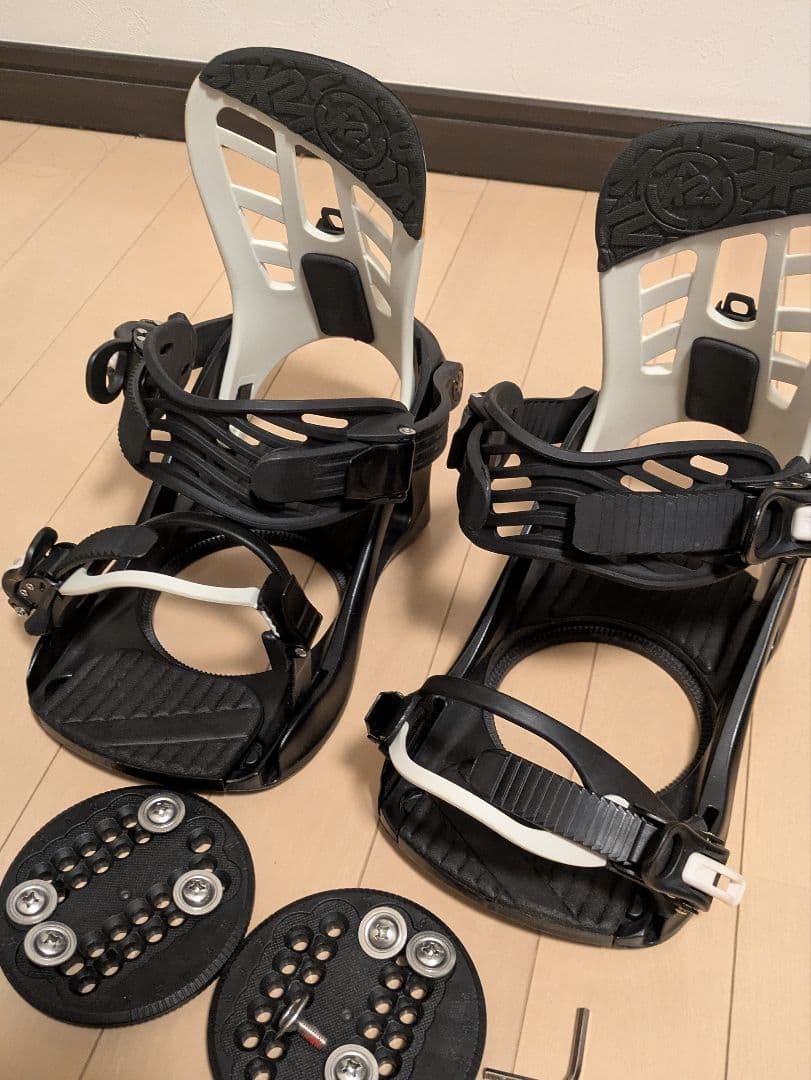 早い者勝ち！【美品】K2 Kat スノーボード ビンディング　М
