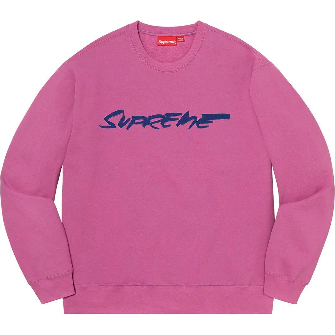 t*o様 Supreme Futura Logo Crewneck