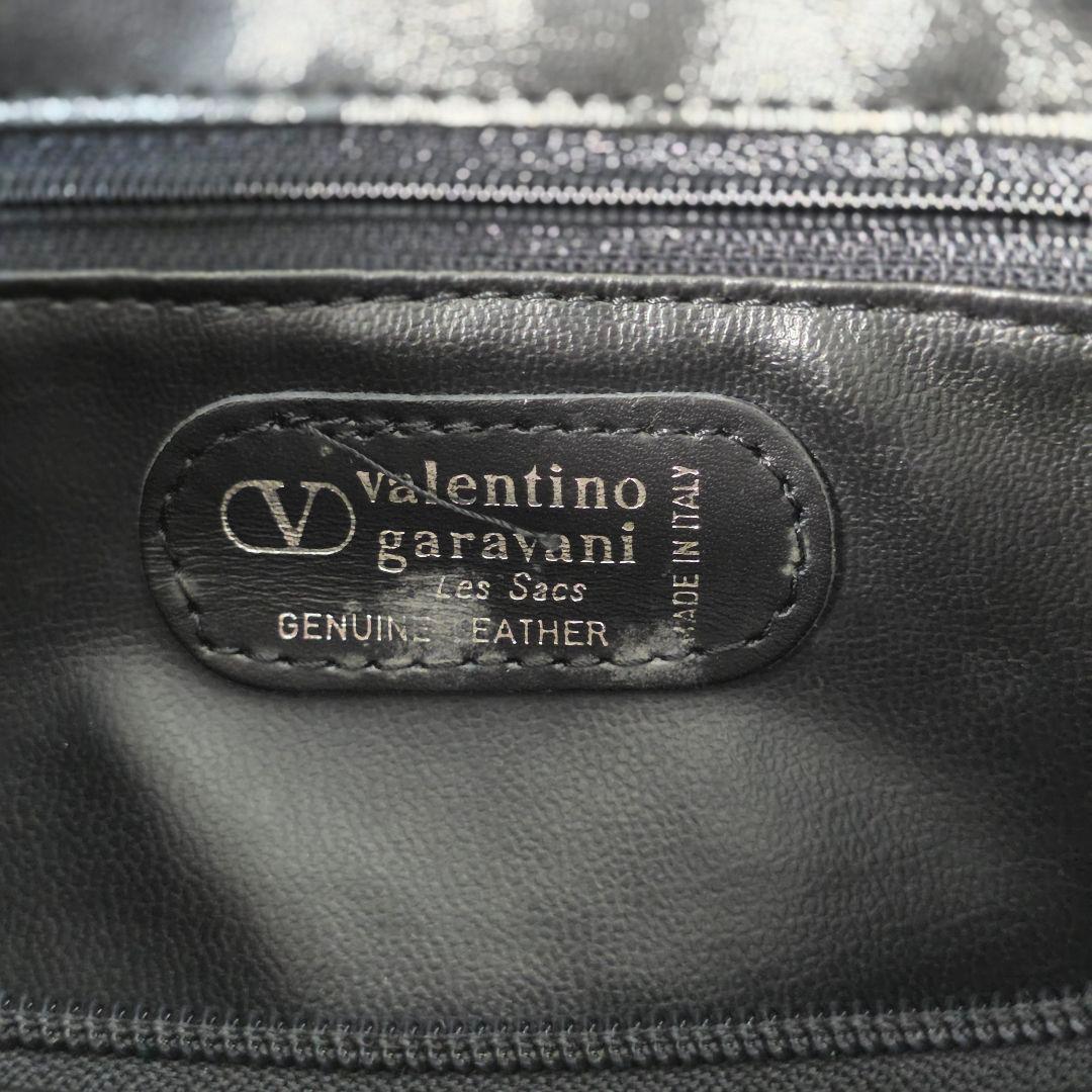 VALENTINO GARAVANI ミニボストンバッグ レザー ブラック