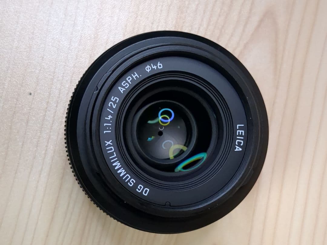 パナソニック LEICA DG SUMMILUX 25mm/F1.4 ASPH．