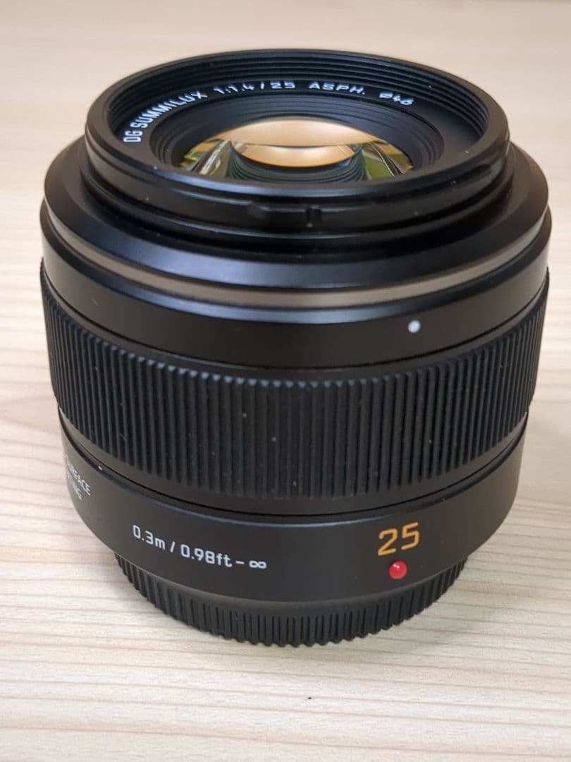 パナソニック LEICA DG SUMMILUX 25mm/F1.4 ASPH．