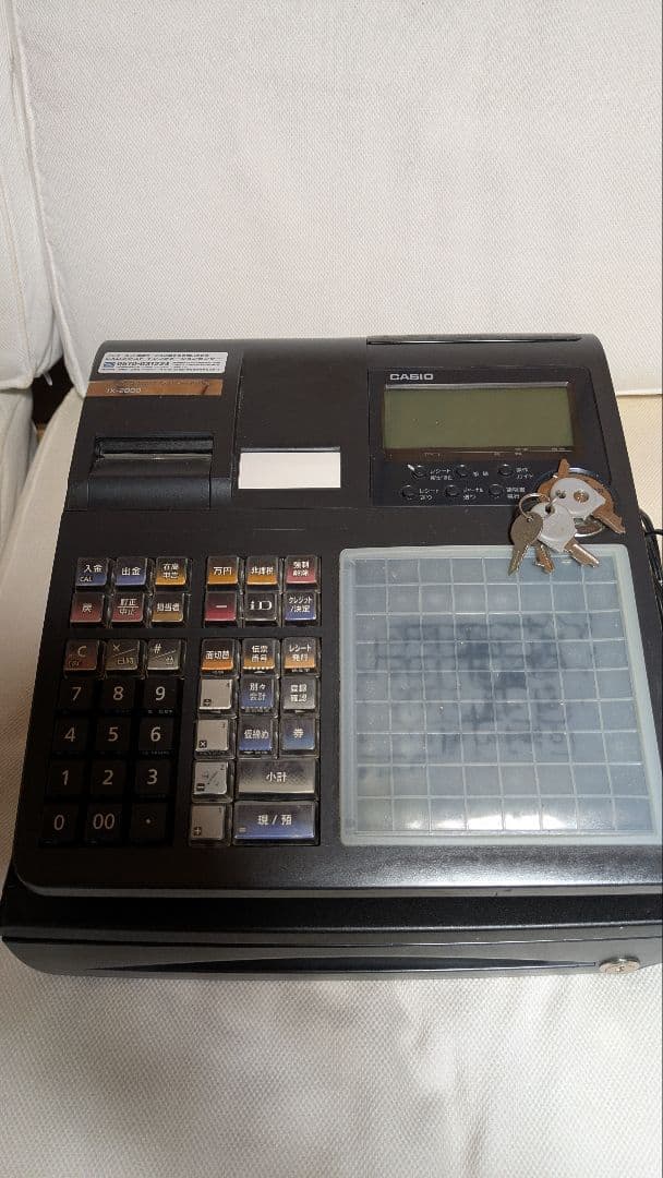 CASIO 電子レジスター 　TK-2800　レジロール15本付き
