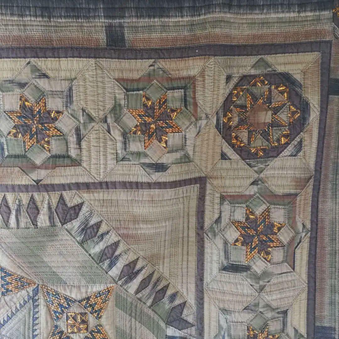 ハンドメイド　パッチワーク　タペストリー