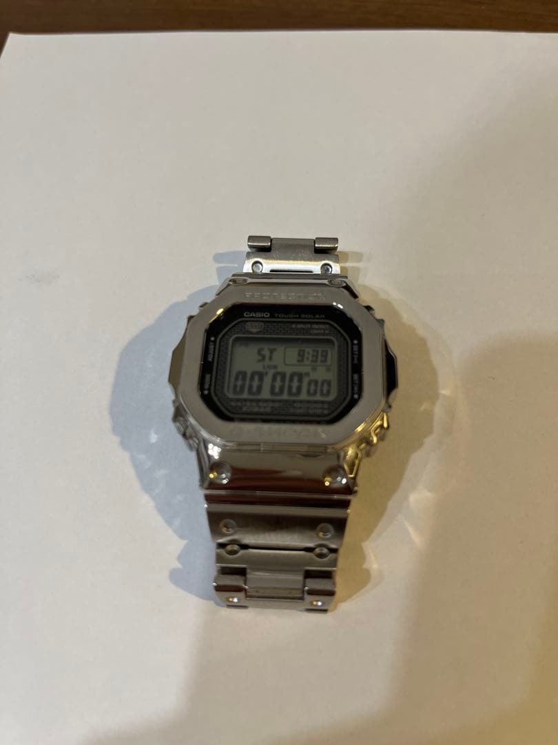 カシオ ジーショック フルメタル 電波ソーラー GMW-B5000D-1JF