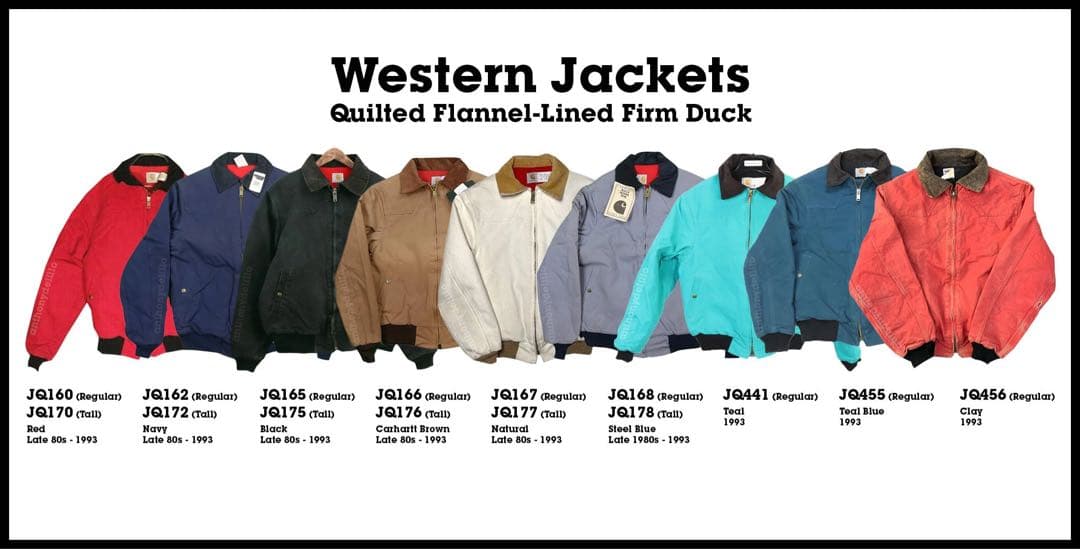 80s USA製 Carhartt サンタフェジャケットJQ162 Navy M