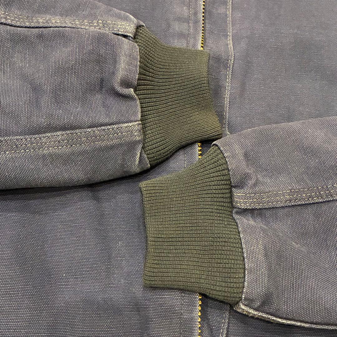 80s USA製 Carhartt サンタフェジャケットJQ162 Navy M