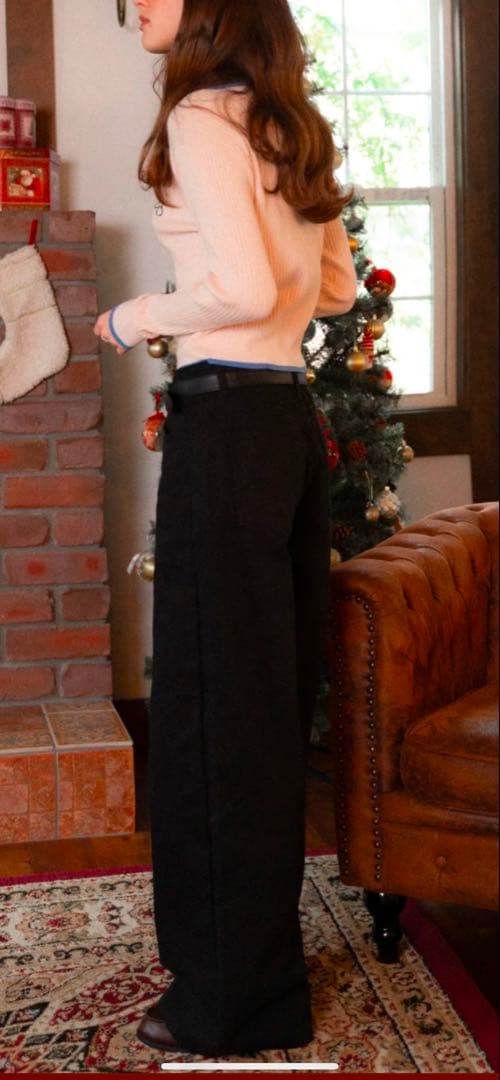 アリソンブラウン　クラシック　ブラックジーンズ