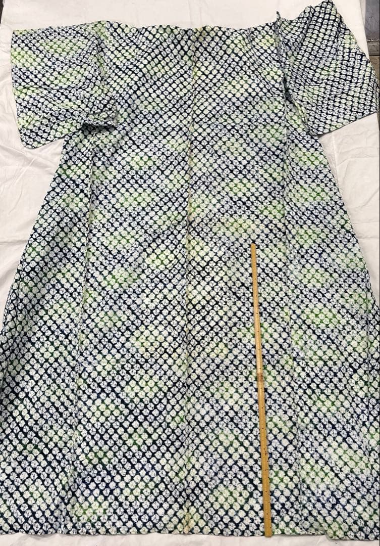 7 1 絞り浴衣 リメイク用