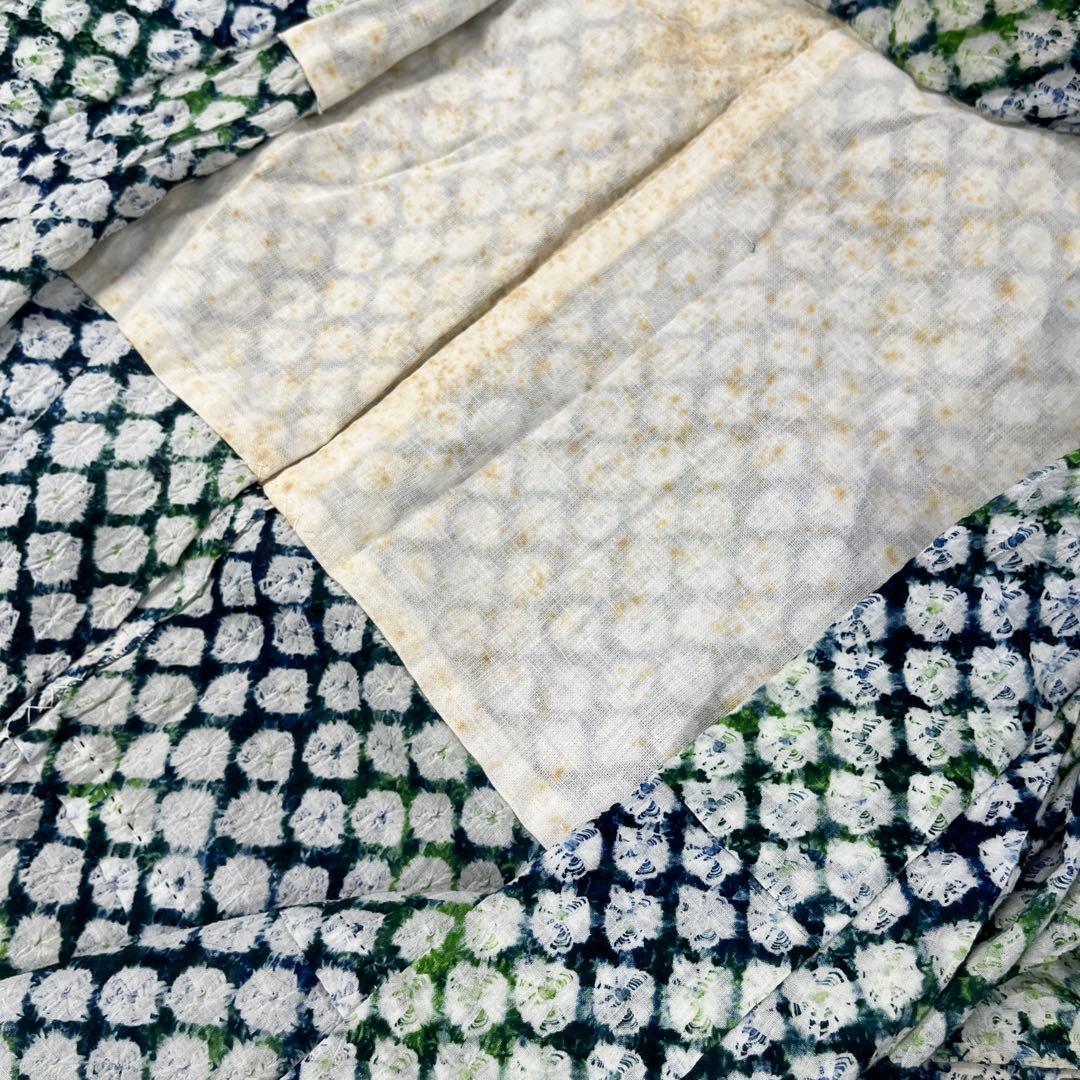 7 1 絞り浴衣 リメイク用