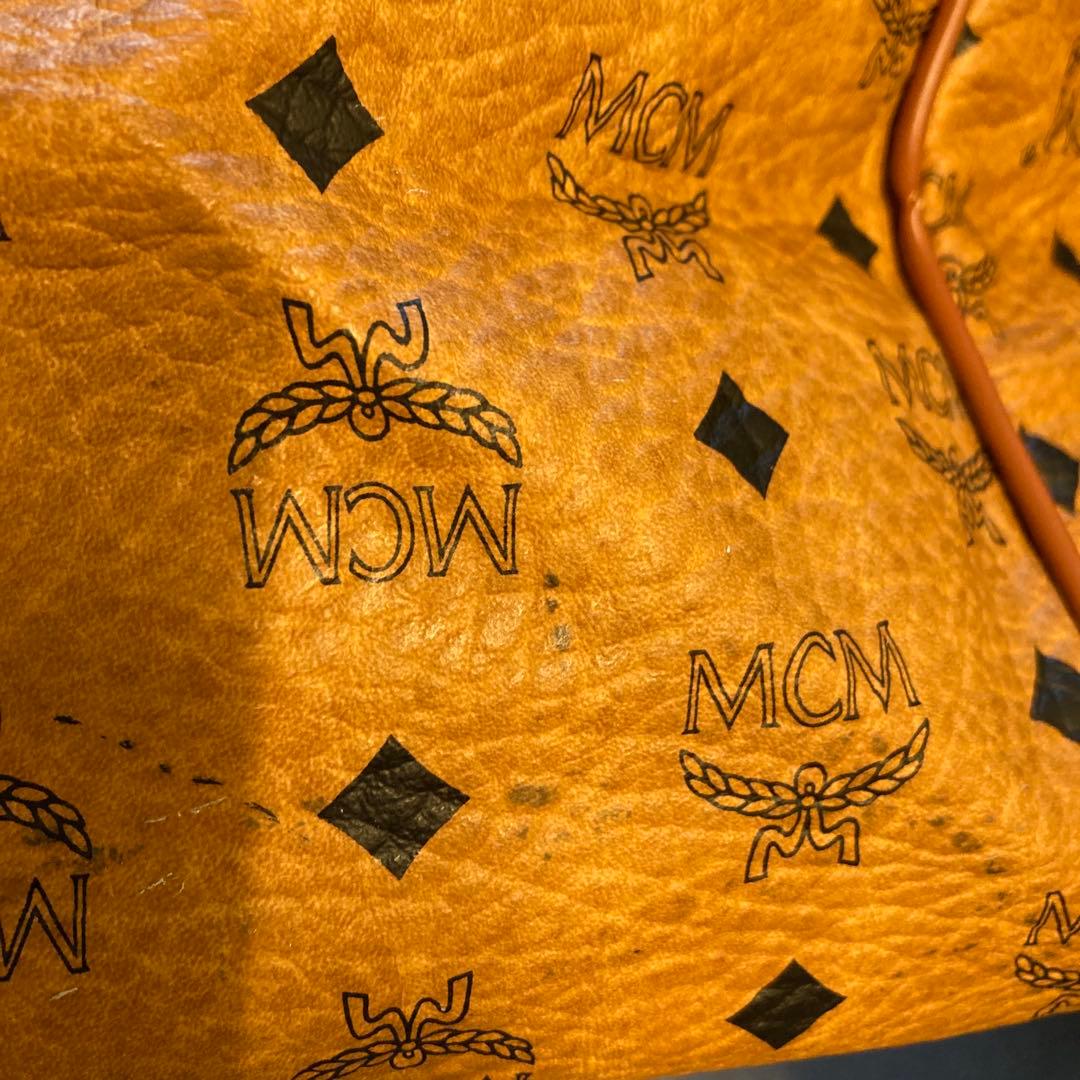 MCM ヴィセトス　ボストンバッグ 大容量