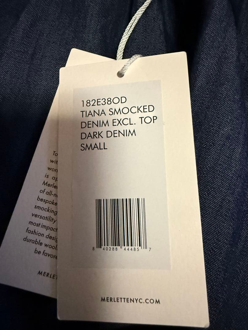 美品ロンハーマン別注マーレットmerletteTIANAデニムブラウスシャツS