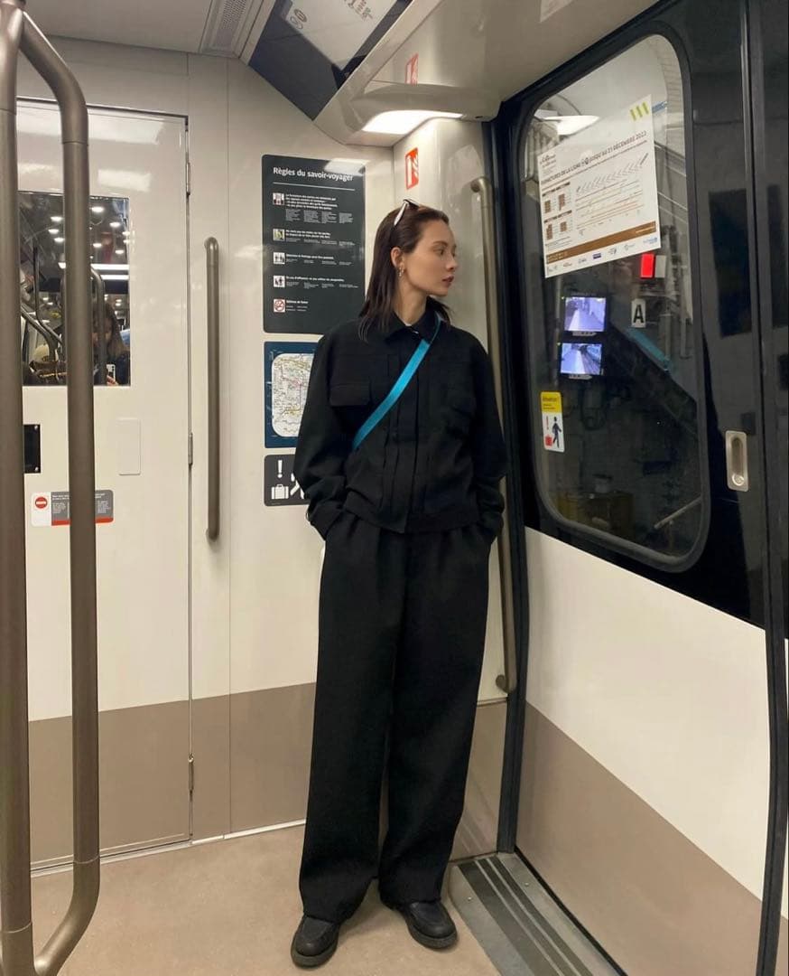 ジャケット・アウター GADID ANONIEM ELBA BLACK