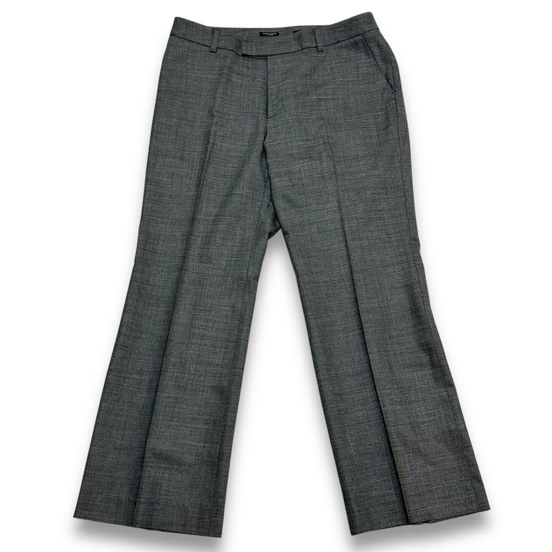 23区 パンツスーツ 3XL 46 大きいサイズ グレー ウール ママスーツ