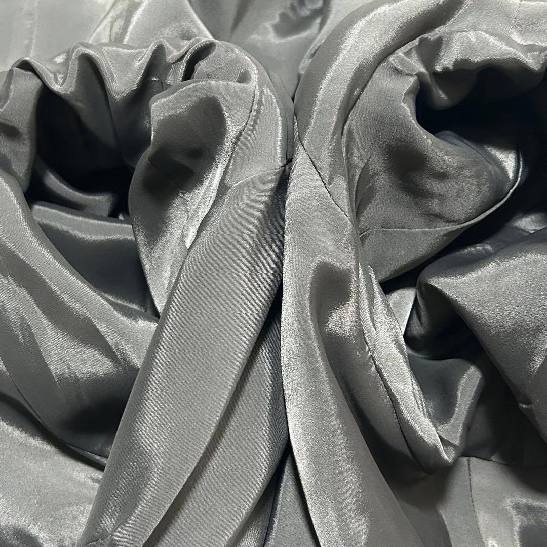 23区 パンツスーツ 3XL 46 大きいサイズ グレー ウール ママスーツ