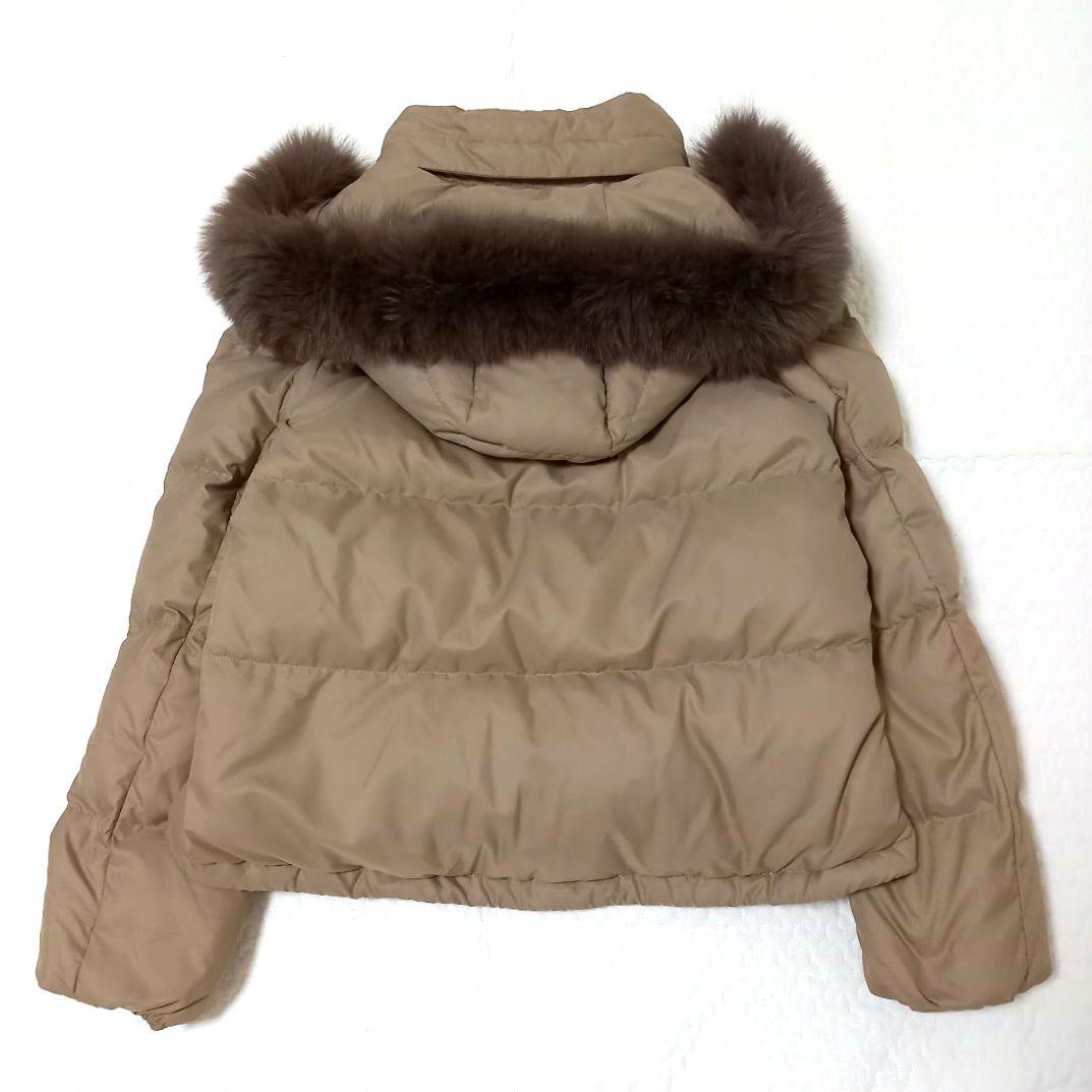 極美品✨ユナイテッドアローズ フォックスファー ダウンジャケット フード