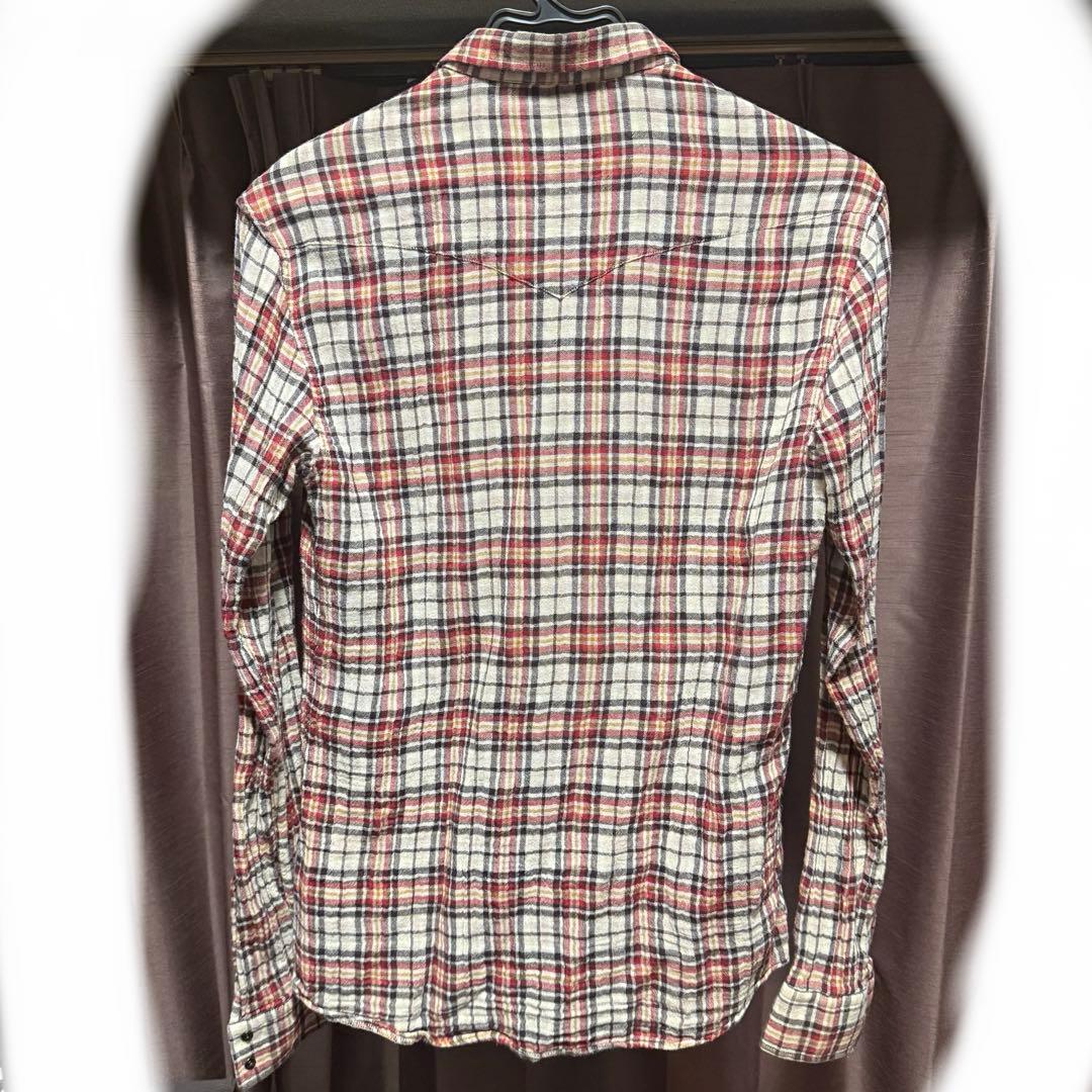 トップス BALMAIN Decarnin Western Flannel Shirt