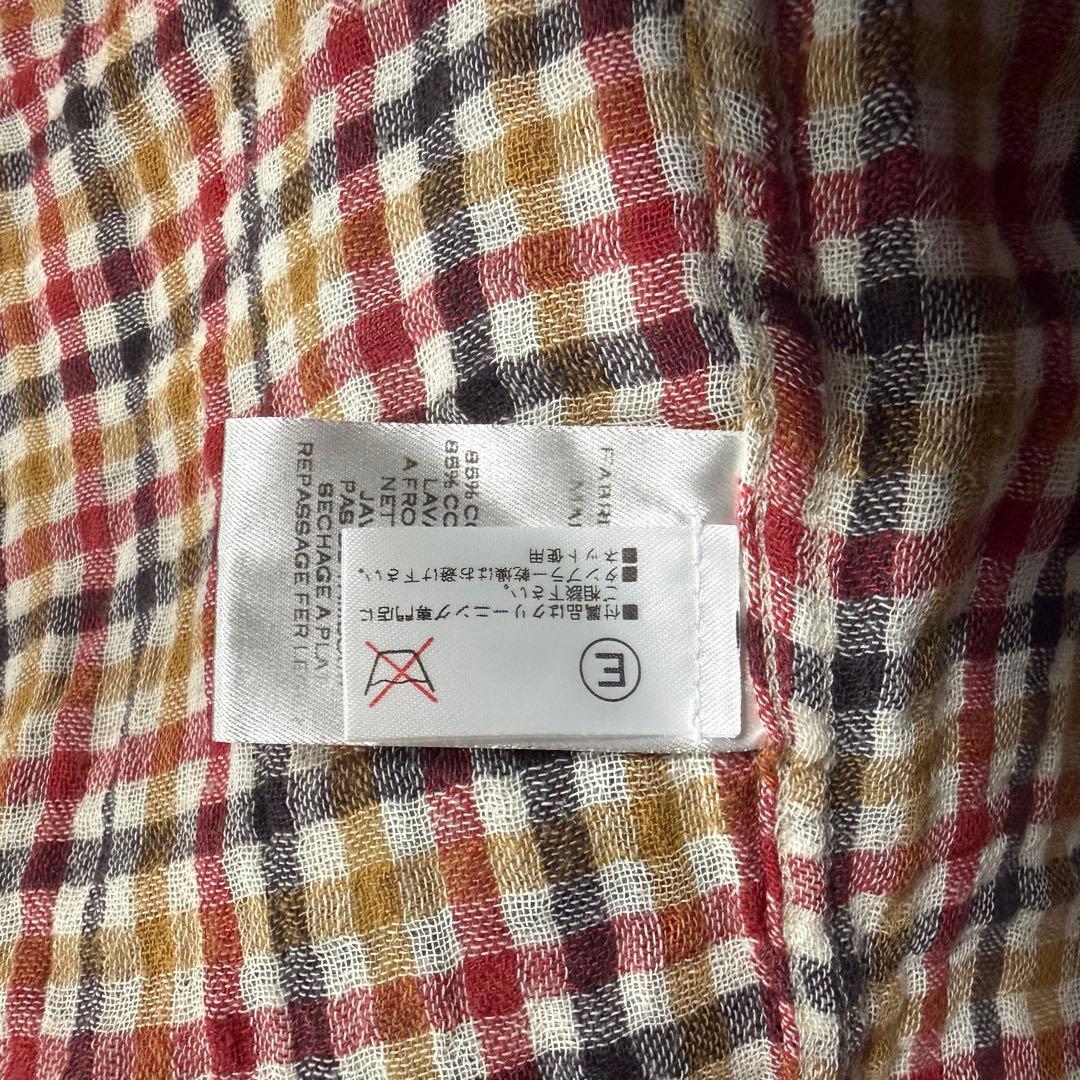 トップス BALMAIN Decarnin Western Flannel Shirt