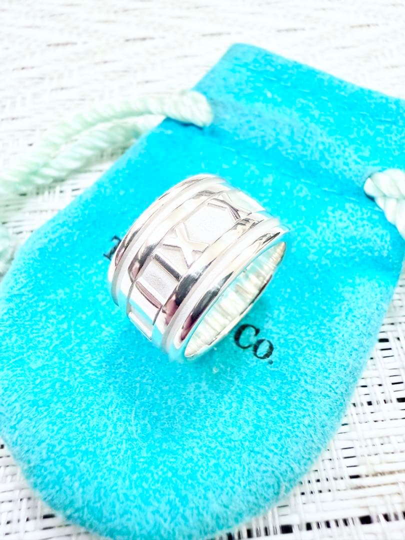 ティファニー　アトラス　ワイド　指輪　リング　11号　研磨仕上げ済み　925