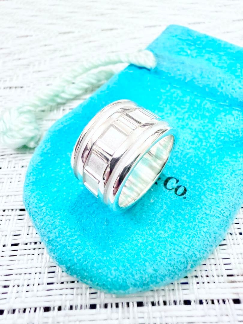 ティファニー　アトラス　ワイド　指輪　リング　11号　研磨仕上げ済み　925