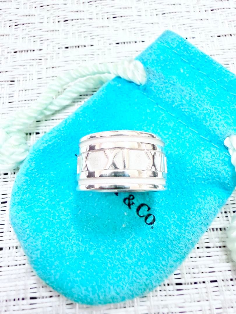 ティファニー　アトラス　ワイド　指輪　リング　11号　研磨仕上げ済み　925