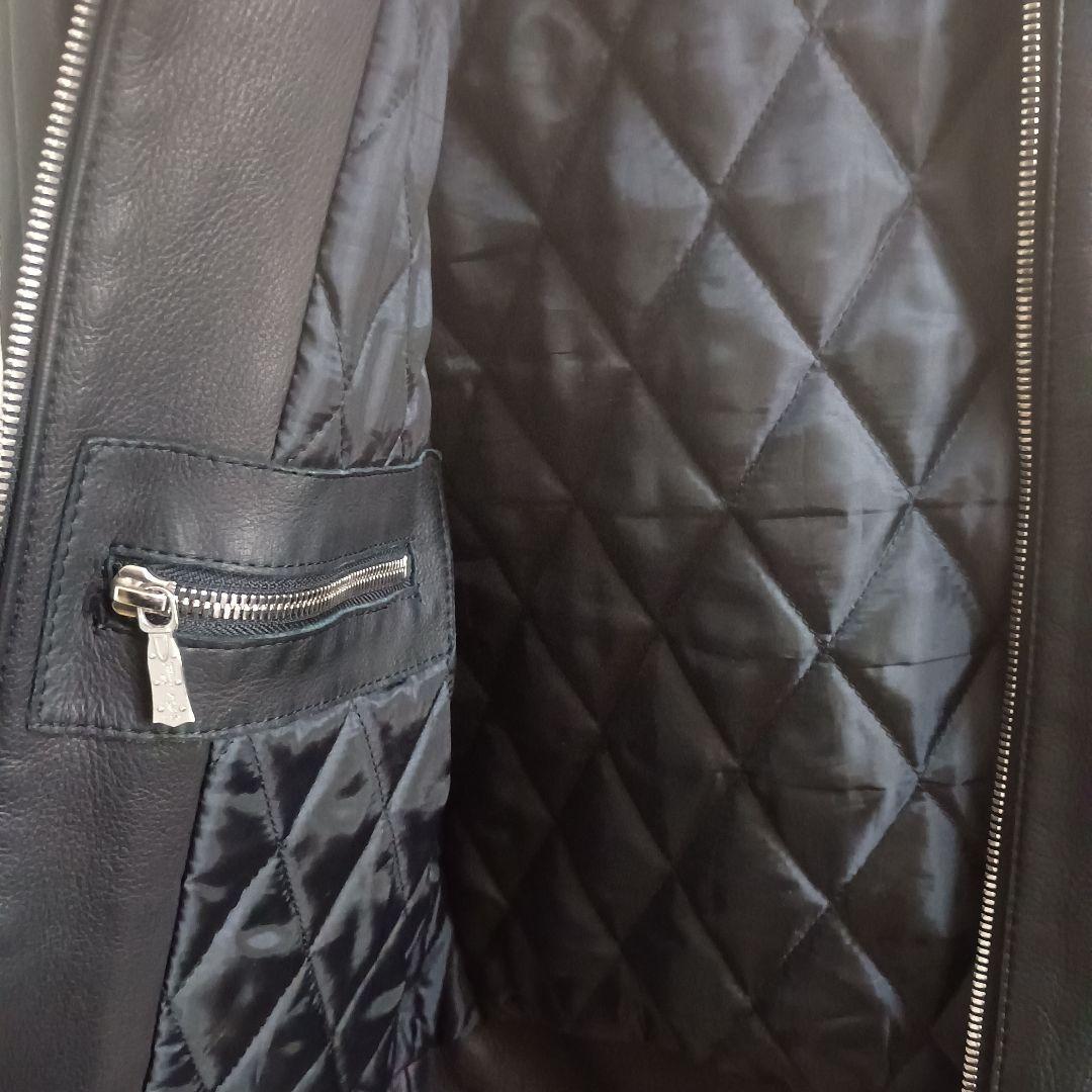 DELAY レザー ライダース ジャケット RESOUND CLOTHING