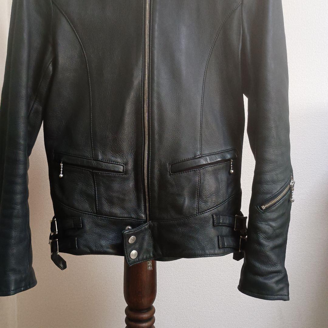 DELAY レザー ライダース ジャケット RESOUND CLOTHING