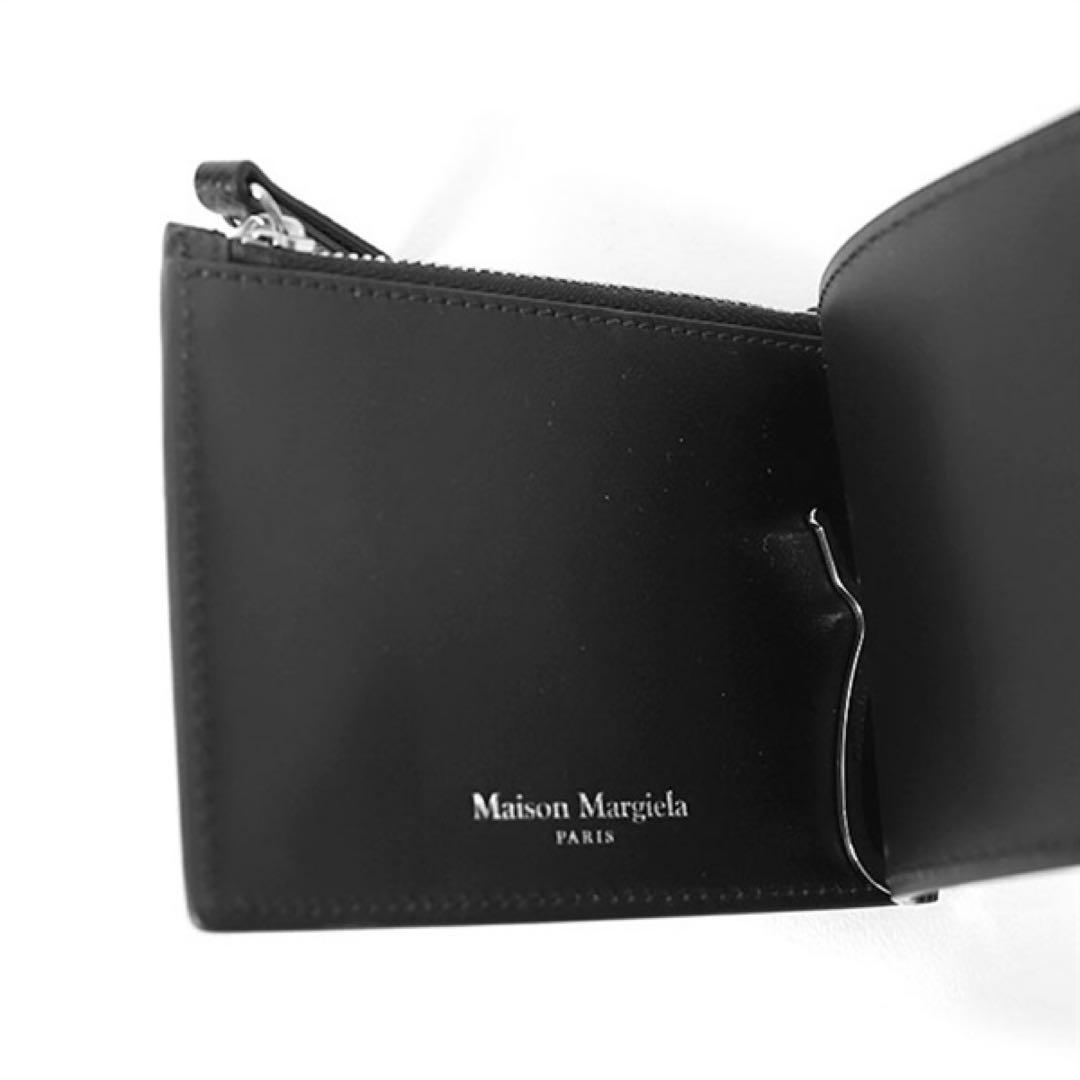 Maison Margiela メゾンマルジェラ　グレインレザーマネークリップ