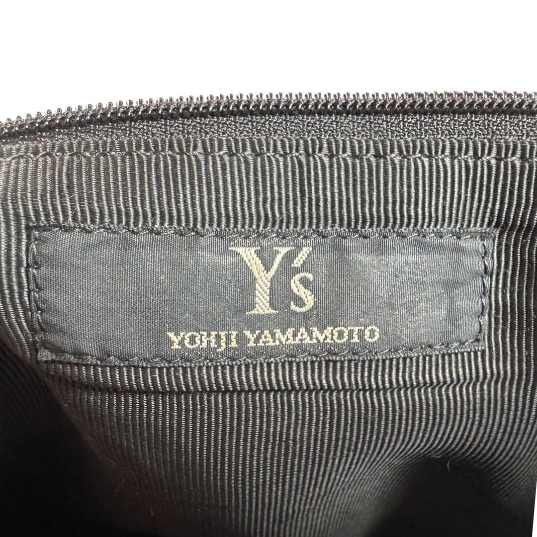 【6/10限定価格】Y’s ワイズ　ショルダーバッグ　メッセンジャー　レザー　黒